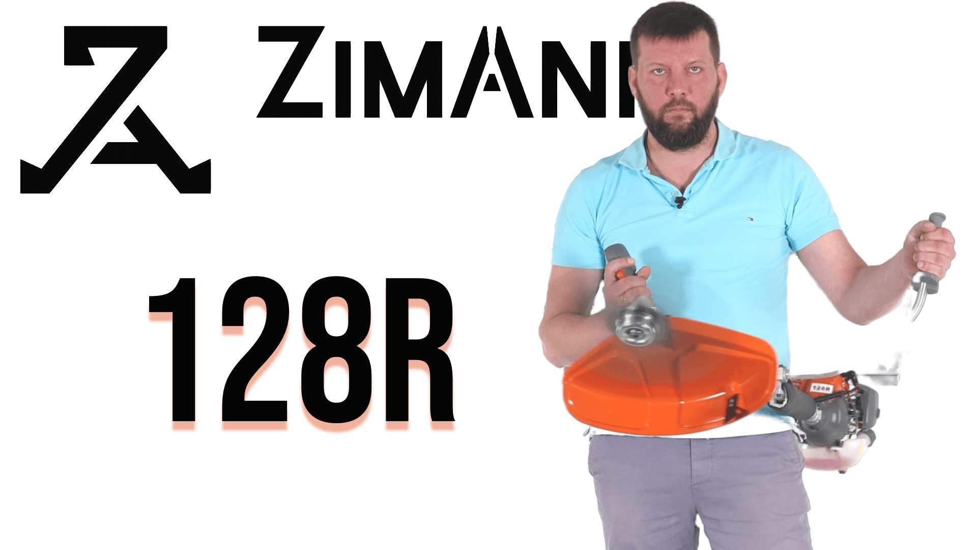Обзор на бензокосу ZimAni 128R смотреть онлайн