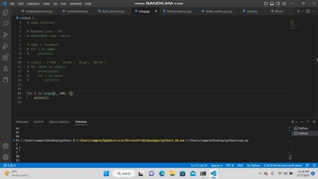 Python Easy Tutorial | For Loop and While Loop смотреть онлайн