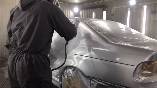 Покраска авто с Биндером|покраска в металлик.