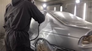 Покраска авто с Биндером|покраска в металлик.
