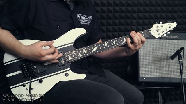 SCHECTER DJ ASHBA SWHT - подписная электрогитара американского гитариста смотреть онлайн