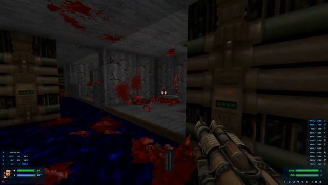 Doom — Painkiller mod. Some gameplay (3d test and new effects and features) смотреть онлайн