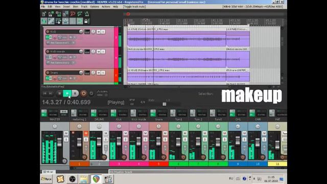 Reparking Studio Recording Drums пишем ударку смотреть онлайн