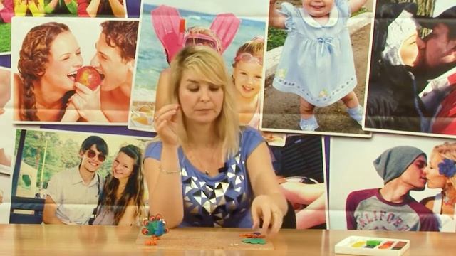 Как Слепить из Пластилина Павлина. смотреть онлайн
