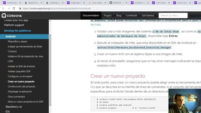 Aventura Instalando Apache Cordova en Windows 10 смотреть онлайн