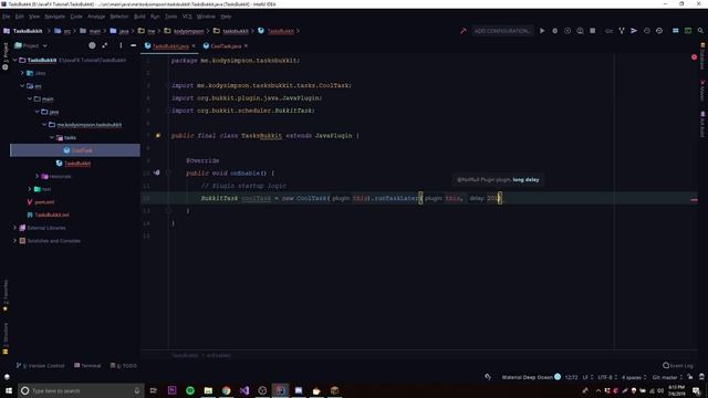 Spigot Plugin Development - 34 - Tasks and Scheduling смотреть онлайн