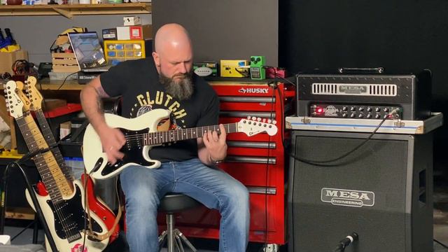 Ibanez TS9 Keeley mod vs Boss SD1 Keeley mod Mesa Badlander 100 Jake E Lee Charvel смотреть онлайн