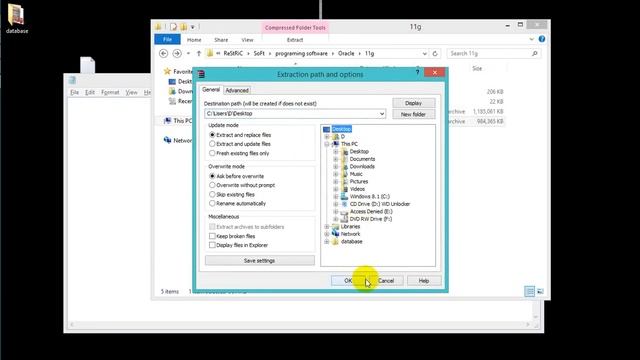 Oracle 11g install in windows смотреть онлайн