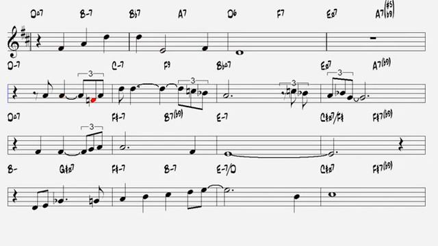 Lament JJJohnson 1954 Alto Sax Saxophone Play Along смотреть онлайн