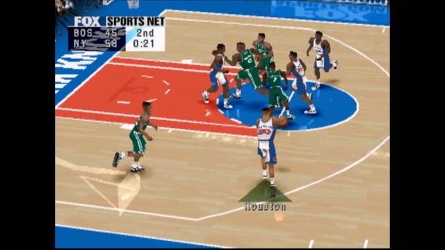 NBA Basketball 2000 (PlayStation) - Boston Celtics vs. New York Knicks смотреть онлайн