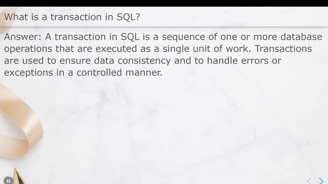 SQL Interview Questions смотреть онлайн