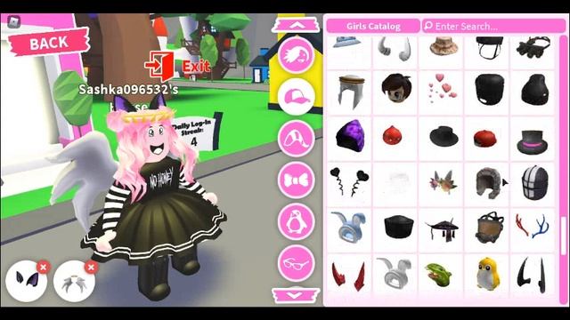 Как переденутся в образ Женяши в роблокс Roblox Adopt Me! смотреть онлайн