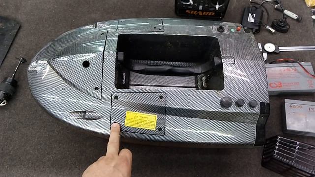 Прикормочный кораблик Карбот . смотреть онлайн