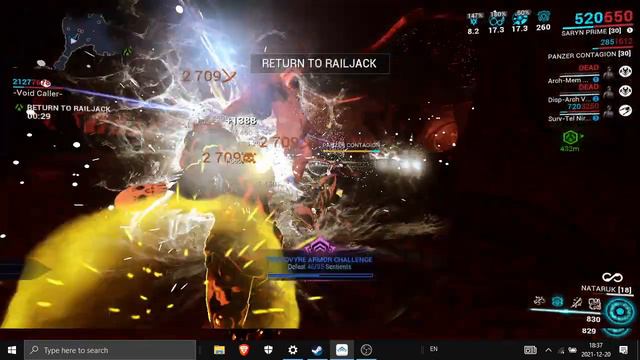 Warframe - Protovyre Sentient Challenge смотреть онлайн