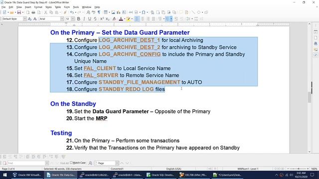 Oracle 19c DataGuard Step by Step 03 Create Standby & Enable MRP - OLD - New Version Available смотреть онлайн
