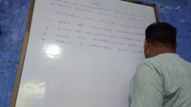 Class_9_English Grammar_Voice_Interrogative Active voice of Present Perfect Tense into Passive Voic смотреть онлайн