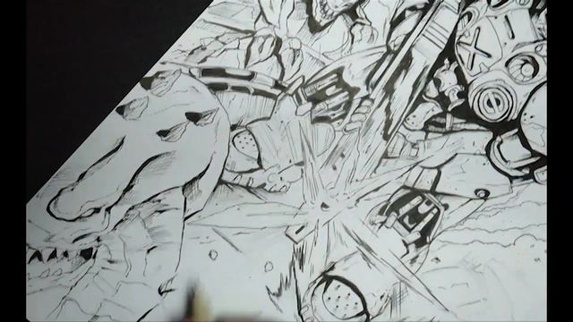 Terran Marine Comic Art (Star Craft) смотреть онлайн