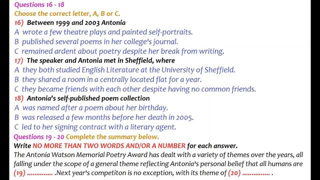 VERY HARD IELTS LISTENING PRACTICE TEST 2020 WITH ANSWERS смотреть онлайн