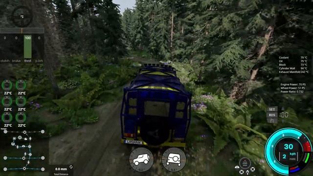 6X6 Stambecco - East Cost USA - Time Trial Off Road Trail 1 - BeamNG.drive смотреть онлайн