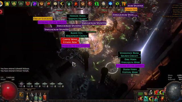 100% deli vaal venom gyre scion (POE 3.20) смотреть онлайн
