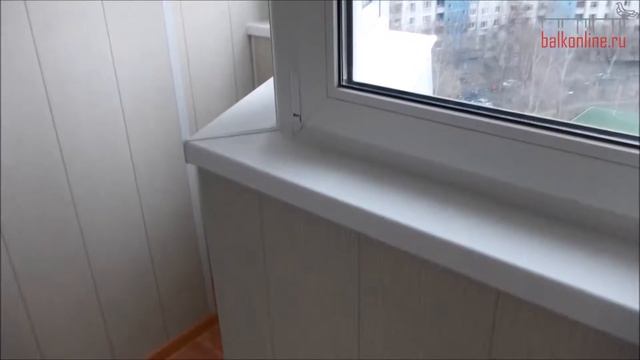 Остекление балкона сапог с внутренней отделкой Серия дома П 3 смотреть онлайн