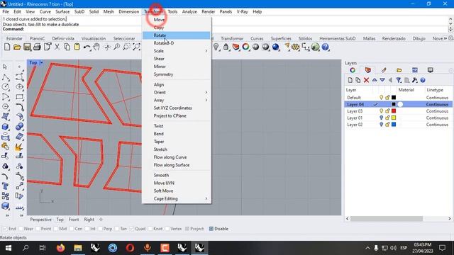Rhino Avanzado, Botas de trabajo ENG SUB pt 1 #rhinoeros #diseño смотреть онлайн