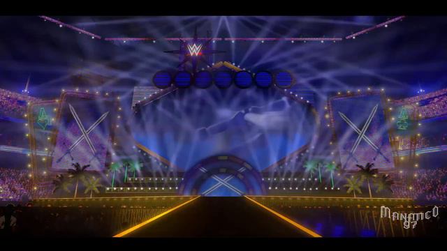 WWE Money in the Bank 2022 - Custom Opening Pyro + Drew McIntyre Entrance Stage Animation смотреть онлайн