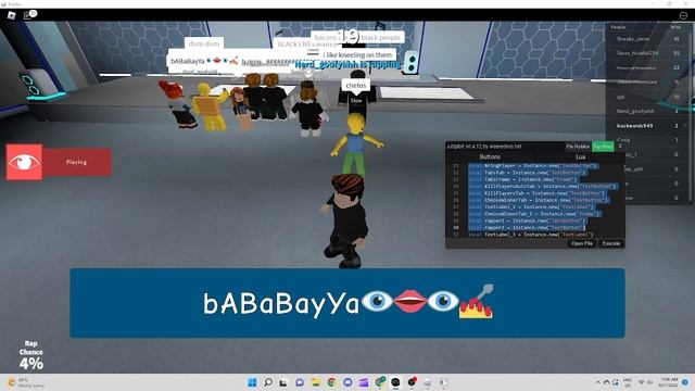 Auto rap battles - cheat script - roblox - jjsploit смотреть онлайн
