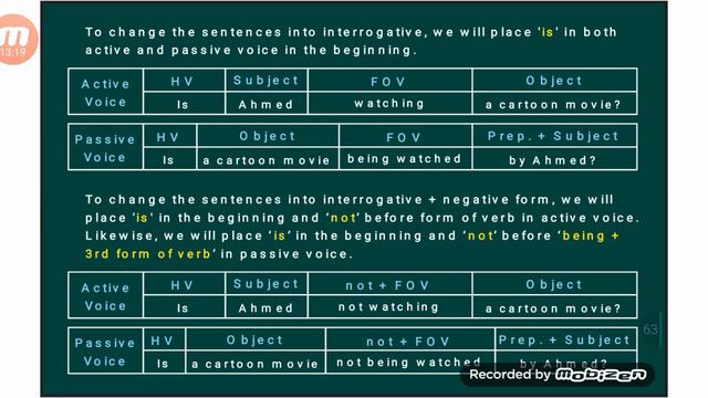 Present Continuous: Passive Voice - 2 смотреть онлайн