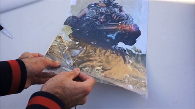 Unboxing The Art of Gears of War 3 Limited Folio Edition Artbook смотреть онлайн