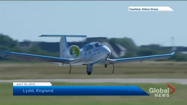 В Канаде испытали первый полностью электрический частный самолет смотреть онлайн
