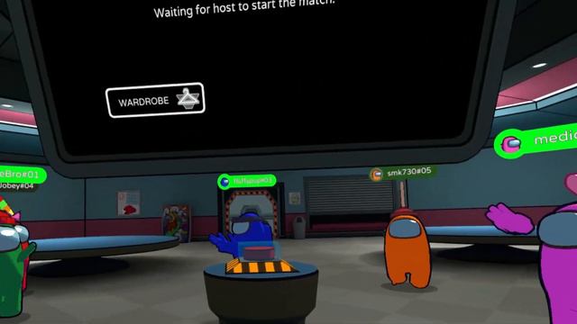 Funniest moments in Among Us VR 2023! смотреть онлайн