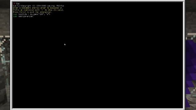 Гайд по языку Lua. Работа с текстовыми документами через интерпретатор или файл смотреть онлайн