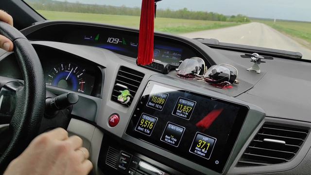 Разгон до 100 км\ч Honda Civic 4D 9 смотреть онлайн