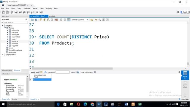 HOW TO USE DISTINCT WITH COUNT IN MYSQL.PART- 57 смотреть онлайн