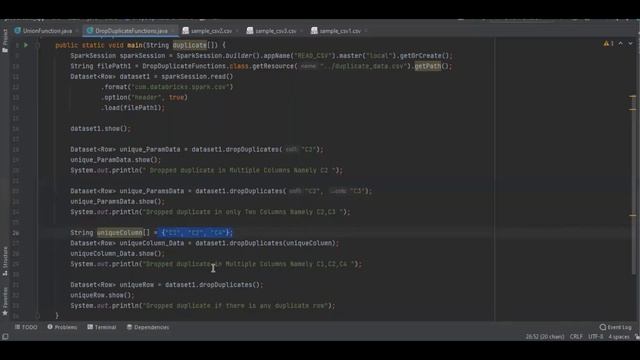 Deep Dive, Drop Duplicate Data Using Apache Spark with Java смотреть онлайн