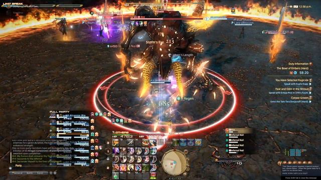 Final Fantasy XIV The Bowl of Embers (First 8 man Trial) смотреть онлайн