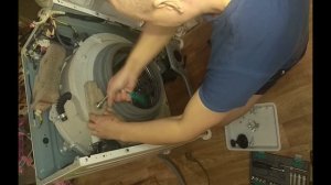 разборка стиральной машинки LG F1068LD