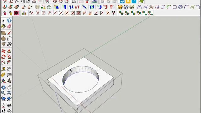 Изменение радиуса цилиндра в SketchUp (взорванная дуга) смотреть онлайн