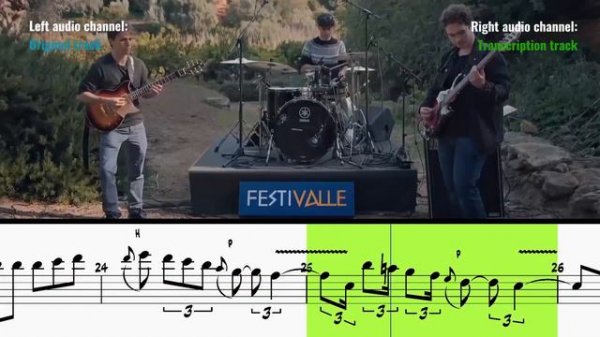 Matteo Mancuso Footprints Tab - Guitar Tutorial Lesson - How to Play