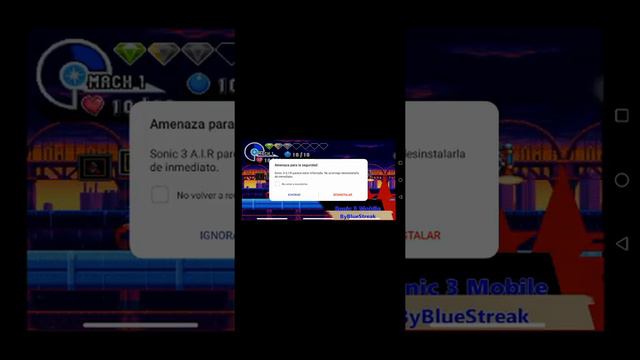 no se pudo instalar apk sonic 3 a i r смотреть онлайн