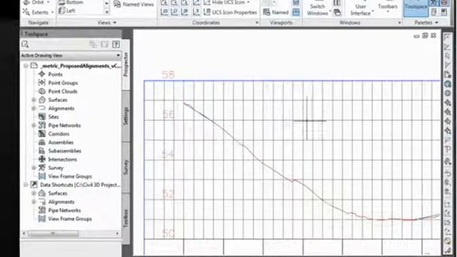 AutoCAD Civil 3D - Profile Tangents to Compute PVI смотреть онлайн