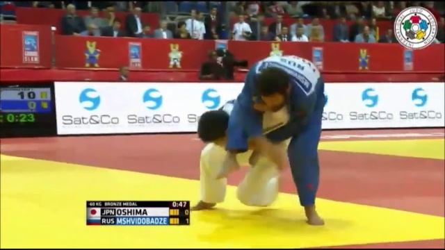 Yuma OSHIMA (JPN) Vs Robert MSHVIDOBADZE (RUS) смотреть онлайн
