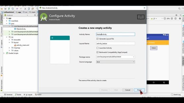 Make a Basic Intent Android Studio || Tutorial 2019 Java смотреть онлайн