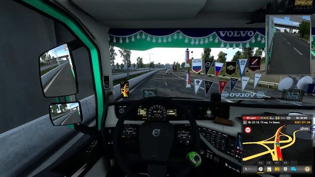 Большегруз 71 RUS ~ Euro Truck Simulator 2 ~ VOLVO FH16 Globetrotter XL 750 10х4/6 ~ В Рейсе ~ НСТ смотреть онлайн