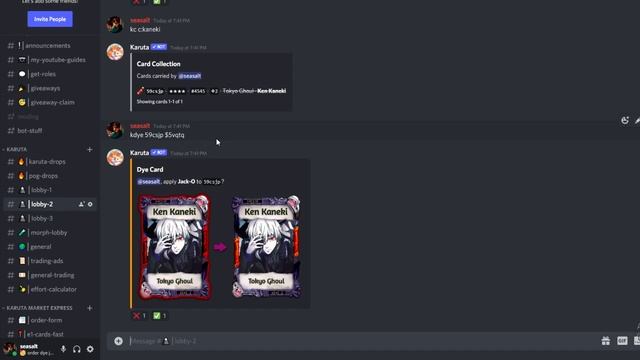 ALL you NEED to know about DYES in Karuta смотреть онлайн