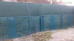 Забор из затеняющей сетки год спустя!
