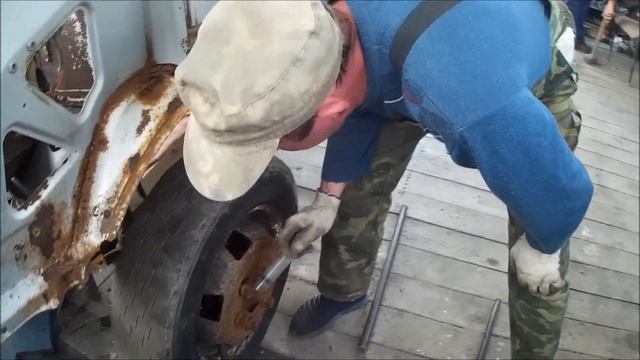 Ремонт мотора.Ремонт ходовой.Брянская газель часть2. смотреть онлайн