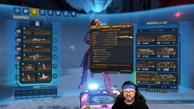 Borderlands 3 | BUBBLE BURSTER AMARA BUILD Level 72 Mayhem 10 смотреть онлайн