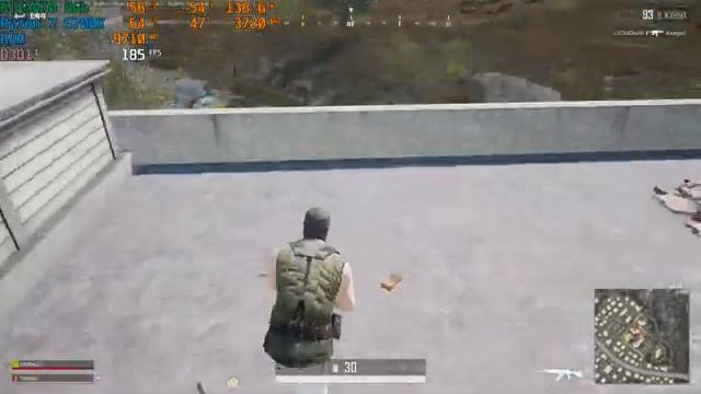 PUBG на Ryzen 7 5700X/RTX3070/16озу 3600МГц